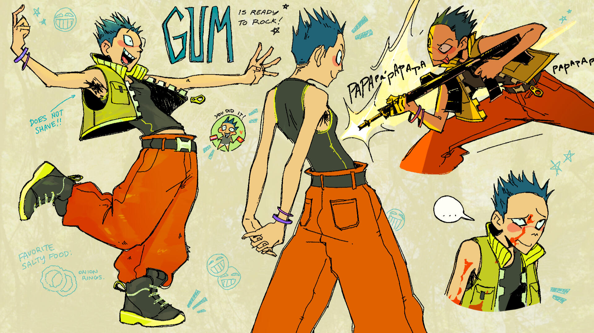 Gum Character Sheet